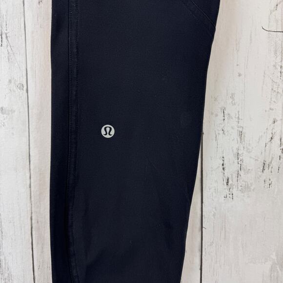Lululemon Black Lead The Pack Tight 28" Full-On Luxtreme Leggings W5AUJS Size 8 - Picture 9 of 16